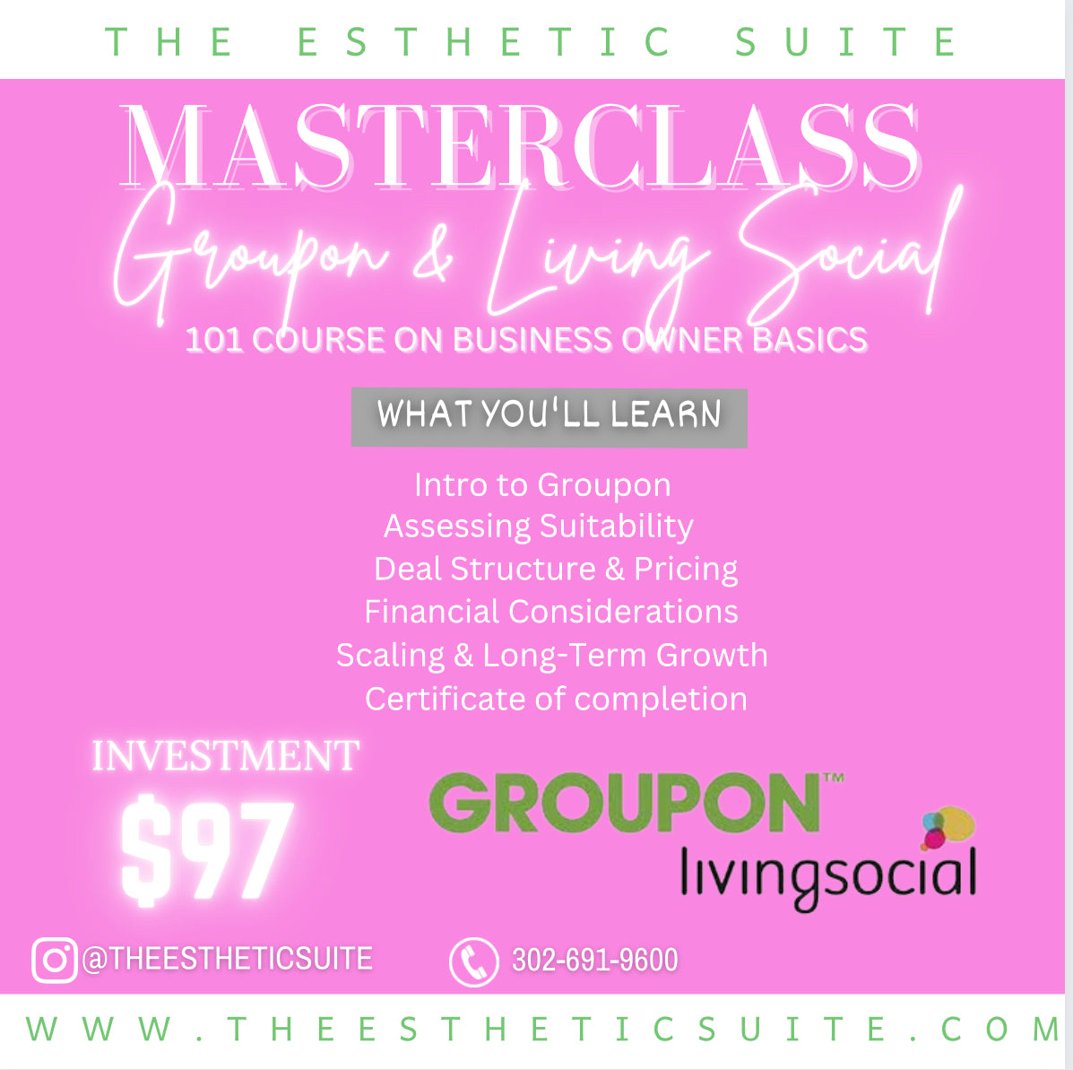 Groupon & Living Social Masterclass